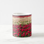 Beautiful Tulip Field Oregon Kaffeetasse (Mittel)