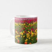 Beautiful Tulip Field Oregon Kaffeetasse (Vorderseite Links)
