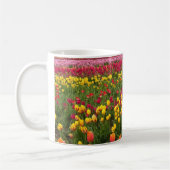 Beautiful Tulip Field Oregon Kaffeetasse (Links)