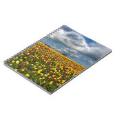 Beautiful Tulip Field Oregon Notizblock (Linke Seite)