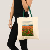 Beautiful Tulip Field Oregon Tragetasche (Vorderseite (Produkt))