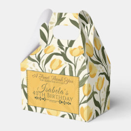 Beautiful Tulip Flower Kids’ Birthday Geschenkschachtel