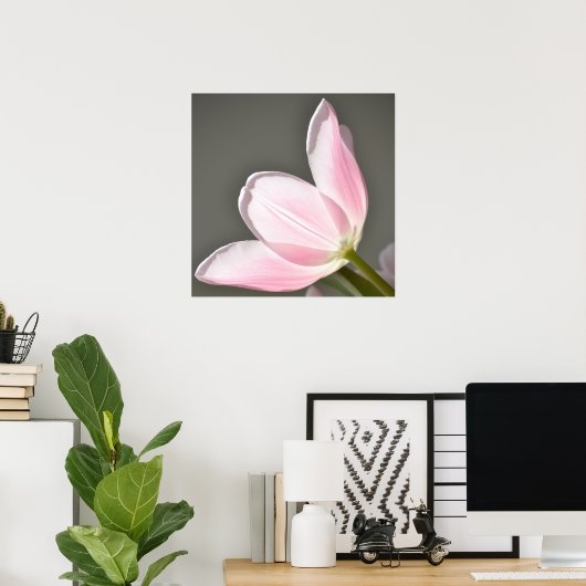 Beautiful Tulip Poster (Heimbüro)