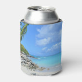 Beautiful Turquoise Tropical Beach Dosenkühler (Kanne Vorderseite)