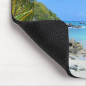 Beautiful Turquoise Tropical Beach Mousepad (Ecke)