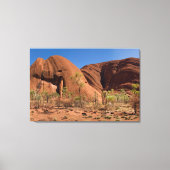 Beautiful Uluru / Ayers Rock Close Up Leinwanddruck (Vorderseite)