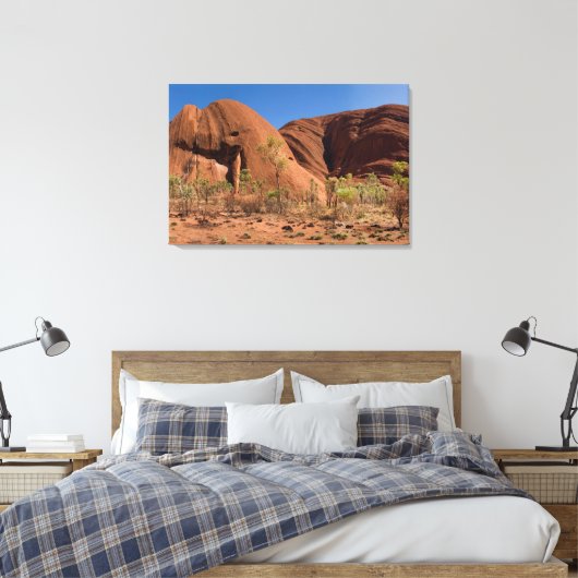 Beautiful Uluru / Ayers Rock Close Up Leinwanddruck (Insitu (Schlafzimmer))