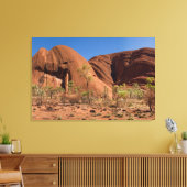 Beautiful Uluru / Ayers Rock Nah Up Leinwanddruck (Insitu (Wohnzimmer))