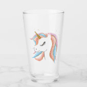 Beautiful Unicorn Glas (Vorderseite)
