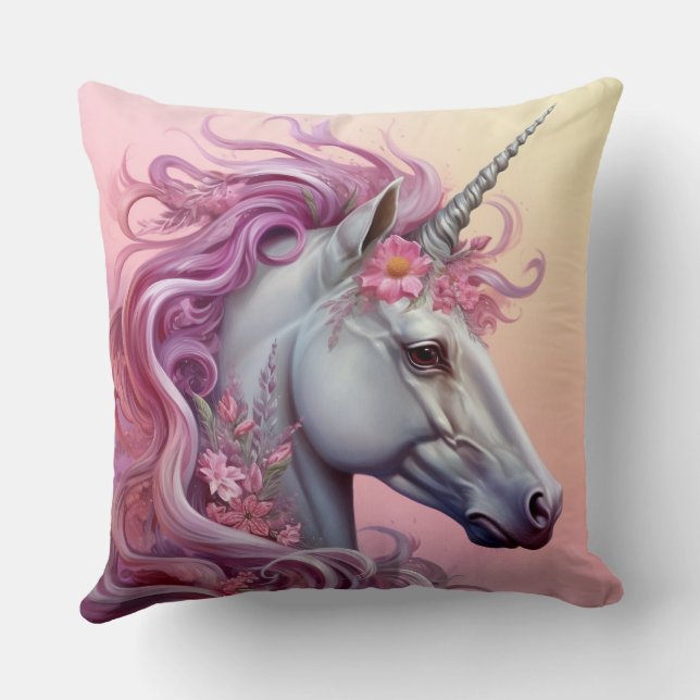 Beautiful Unicorn Kissen (Rückseite)
