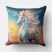 Beautiful Unicorn Kissen (Vorderseite)