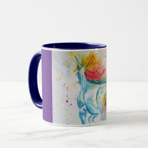 Beautiful Unicorn Kunst, Dichtung und Musik Tasse