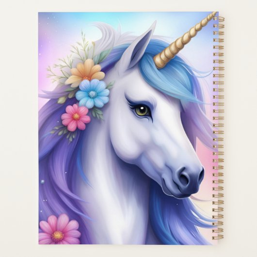 Beautiful Unicorn Planer (Rückseite)