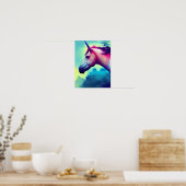 Beautiful Unicorn Poster (Küche)