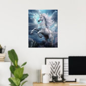 Beautiful Unicorn Poster (Heimbüro)