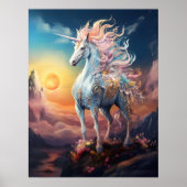 Beautiful Unicorn Poster (Vorne)
