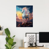 Beautiful Unicorn Poster (Heimbüro)
