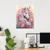 Beautiful Unicorn Poster (Heimbüro)