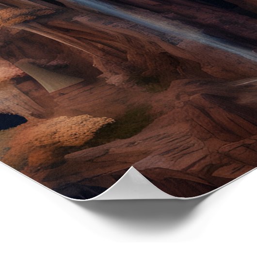 Beautiful Unicorn Poster (Ecke)