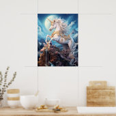 Beautiful Unicorn Poster (Küche)