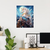 Beautiful Unicorn Poster (Heimbüro)