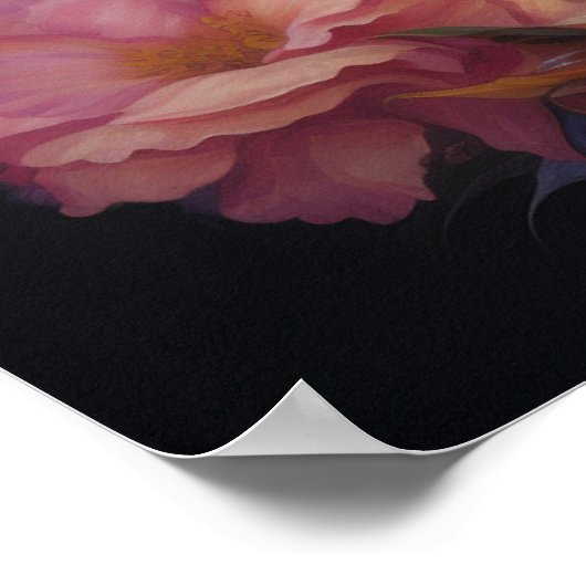 Beautiful Unicorn Poster (Ecke)