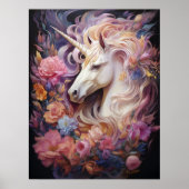 Beautiful Unicorn Poster (Vorne)