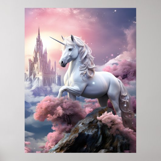 Beautiful Unicorn Poster (Vorne)