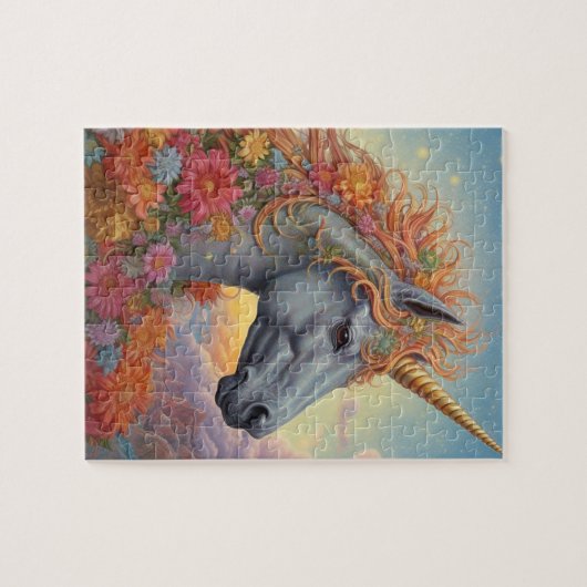 Beautiful Unicorn Puzzle (Horizontal)