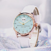 Beautiful Unique elegant vintage couples in love Armbanduhr