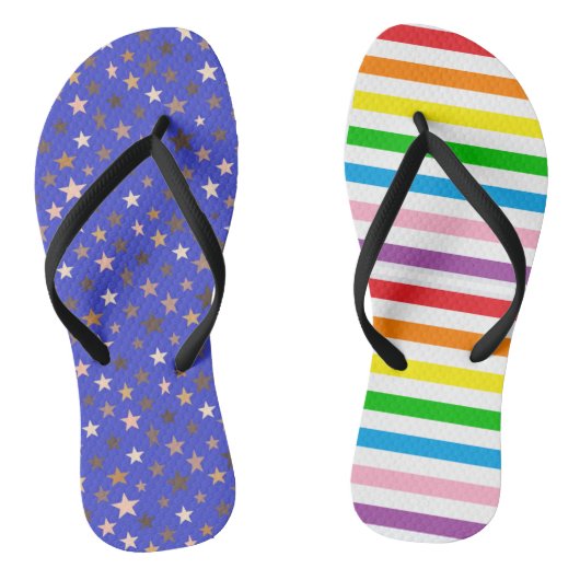 Beautiful USA Flag Badesandalen (Fußbett)