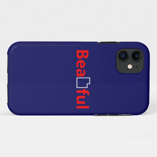 Beautiful Utah Case-Mate iPhone Hülle (Rückseite (Horizontal))