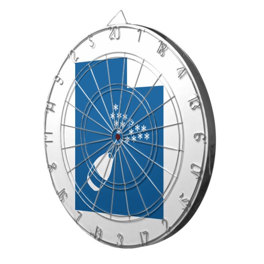 Beautiful Utah Dartscheibe (Vorderseite rechts)