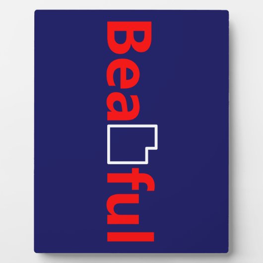 Beautiful Utah Fotoplatte (Vorderseite)