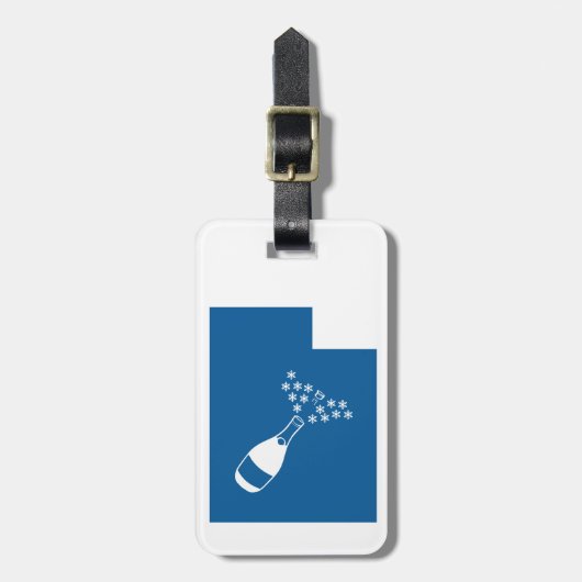 Beautiful Utah Gepäckanhänger (Vorderseite vertikal)