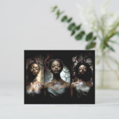 Beautiful Vamps Postkarte (Stehend Vorderseite)