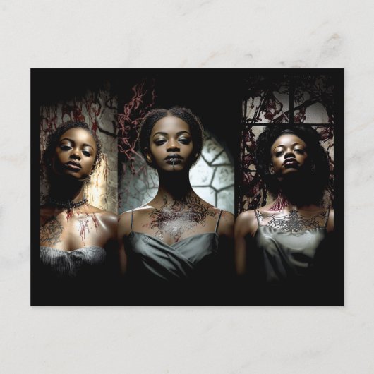 Beautiful Vamps Postkarte (Vorderseite)