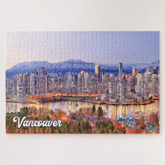 Beautiful Vancouver, British Columbia, Kanada Puzzle (Horizontal)