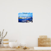 Beautiful Vancouver Canada City View Poster (Küche)