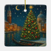 beautiful venice christmas keramikornament (Rückseite)
