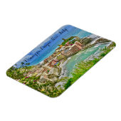 Beautiful Vernazza, Italy Magnet (Linke Seite)