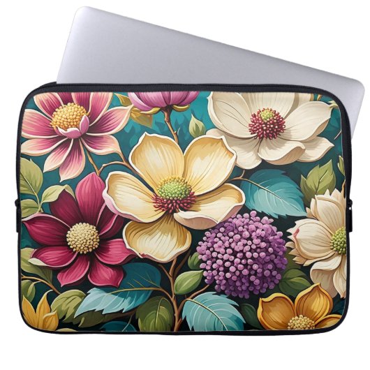 Beautiful Vibrant Flower Art IPhone case (Vorderseite)