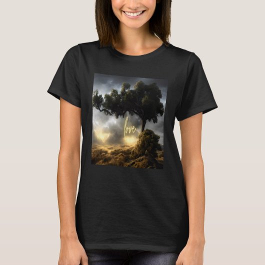 Beautiful Vibrant Tree Nature s Beauty 4 T-Shirt (Vorderseite)