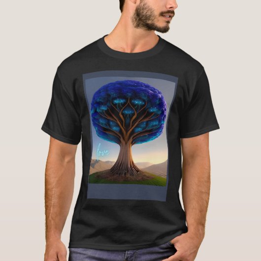 Beautiful Vibrant Tree Nature s Beauty 5 T-Shirt (Vorderseite)