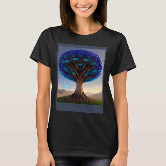 Beautiful Vibrant Tree Nature s Beauty  5 T-Shirt (Vorderseite)