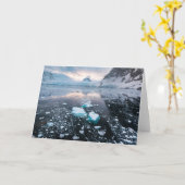 Beautiful View of Lemaire Channel Karte (Gelbe Blume)