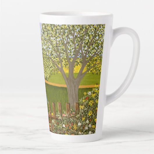 Beautiful View Retirement Milchtasse (Rechts)