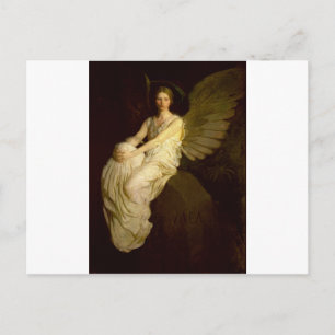 Beautiful Vintag Angel - Abbott Handerson Thayer Postkarte