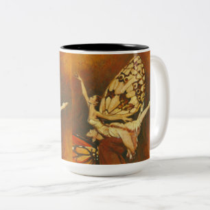 Beautiful Vintag Fairy Dancers Tasse
