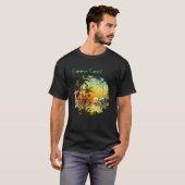 Beautiful Vintage Island Sunset 1 T-Shirt (Vorne ganz)